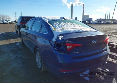 2017 Hyundai Sonata Se from USA, damaged, VIN 5NPE24AF3HH496274